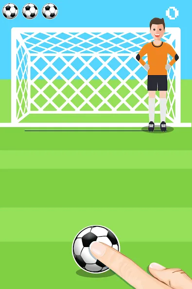 Penalty Shootout Game Offline (Пенальти игра без подключения к интернету)  [МОД Menu] Screenshot 1