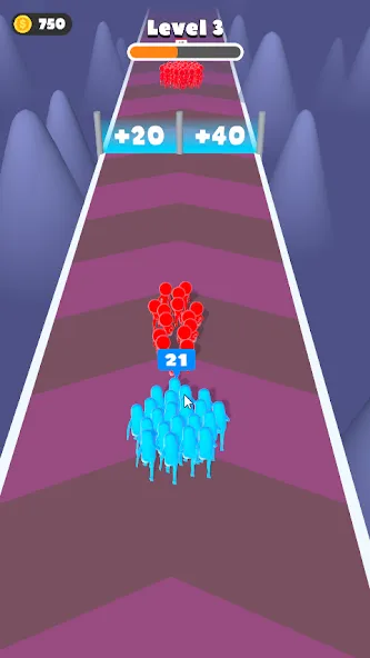 Count Masters: Crowd Runner 3D (Каунт Мастерс Крауд Раннер 3Д)  [МОД Бесконечные монеты] Screenshot 1