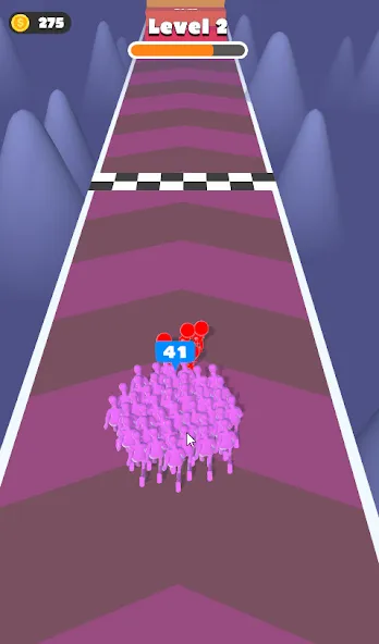 Count Masters: Crowd Runner 3D (Каунт Мастерс Крауд Раннер 3Д)  [МОД Бесконечные монеты] Screenshot 2