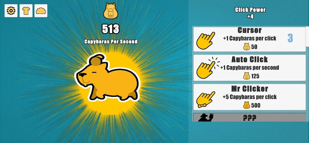 Capybara Clicker (Капибара Кликер)  [МОД Бесконечные деньги] Screenshot 1