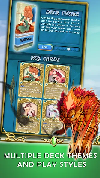 Crystal Soul - TCG Card Battle  [МОД Много денег] Screenshot 2