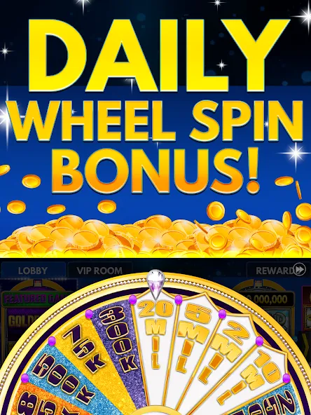 Spin Vegas Slots: Slot Games (Спин Вегас слоты)  [МОД Много денег] Screenshot 3