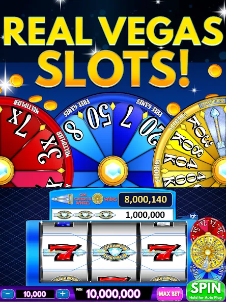 Spin Vegas Slots: Slot Games (Спин Вегас слоты)  [МОД Много денег] Screenshot 4