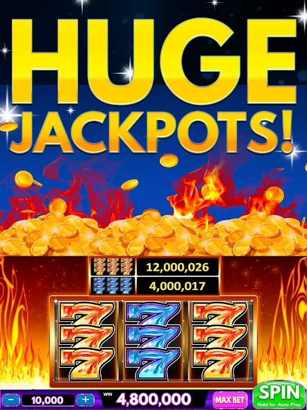 Spin Vegas Slots: Slot Games (Спин Вегас слоты)  [МОД Много денег] Screenshot 5