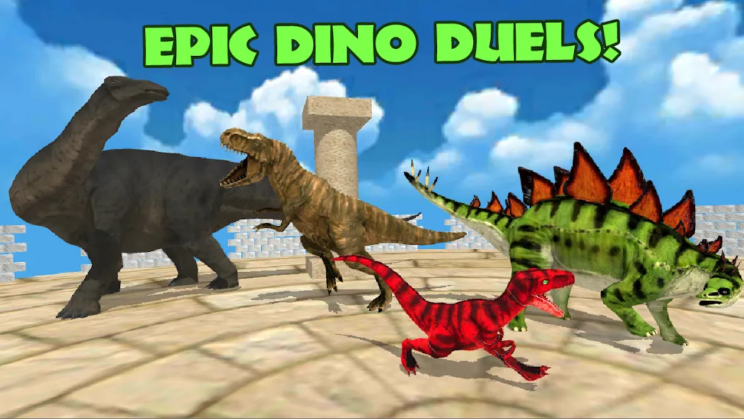 Dino Battle Arena Lost Kingdom (Дино Битва Арена Потерянное Королевство)  [МОД Mega Pack] Screenshot 3