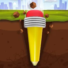 Скачать взлом Pen Dig (Пен Диг)  [МОД Unlimited Money] на Андроид