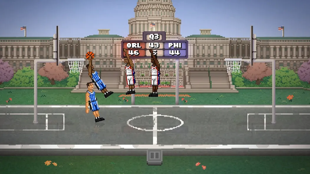 Bouncy Basketball (Баунси Баскетбол)  [МОД Unlocked] Screenshot 2