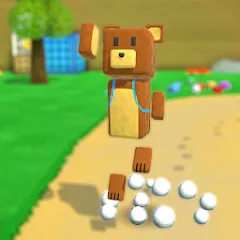 Скачать взлом Super Bear Adventure (Супер Приключения Медведя)  [МОД Все открыто] на Андроид