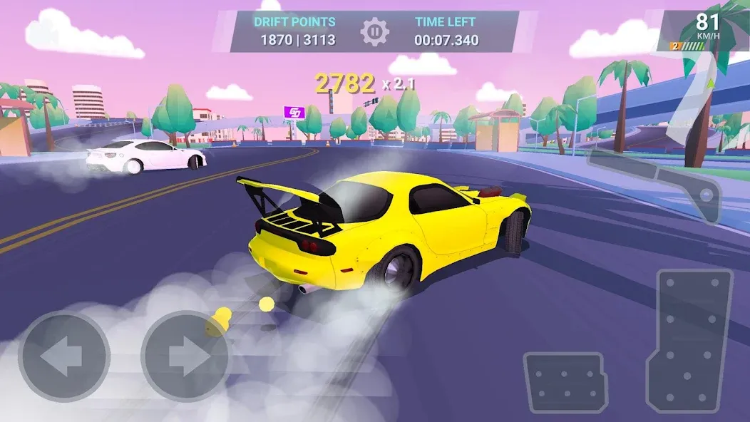 Drift Clash Online Racing (Дрифт Клаш)  [МОД Mega Pack] Screenshot 3