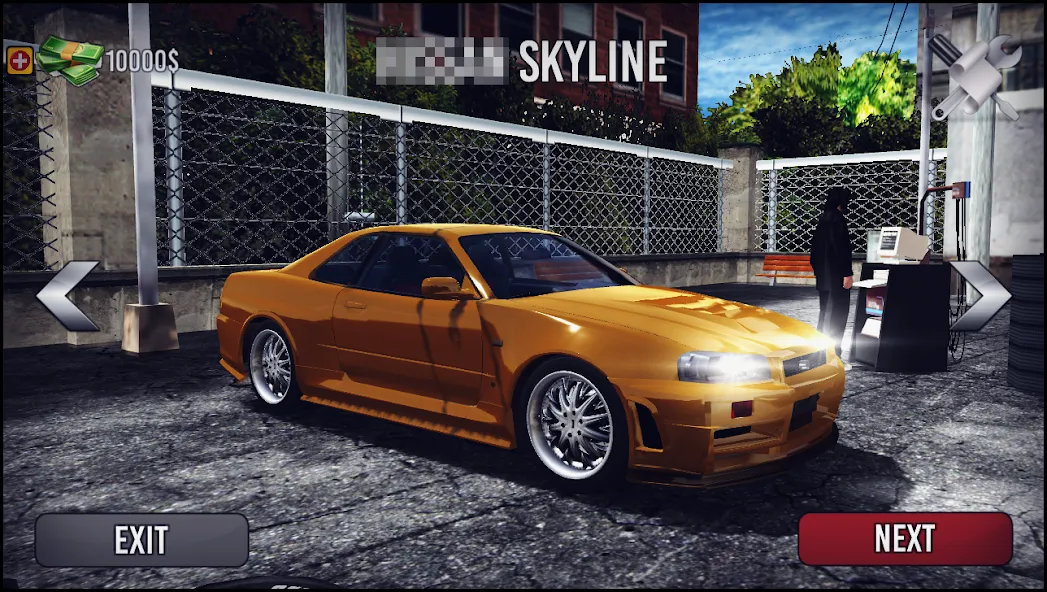 Skyline Drift Simulator (Скайлайн Дрифт Симулятор)  [МОД Mega Pack] Screenshot 1