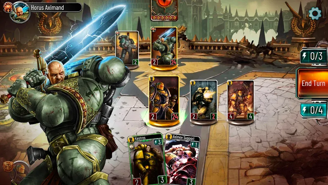 Warhammer Horus Heresy Legions (Вархаммер Искупление Хоруса Легионы)  [МОД Бесконечные монеты] Screenshot 2