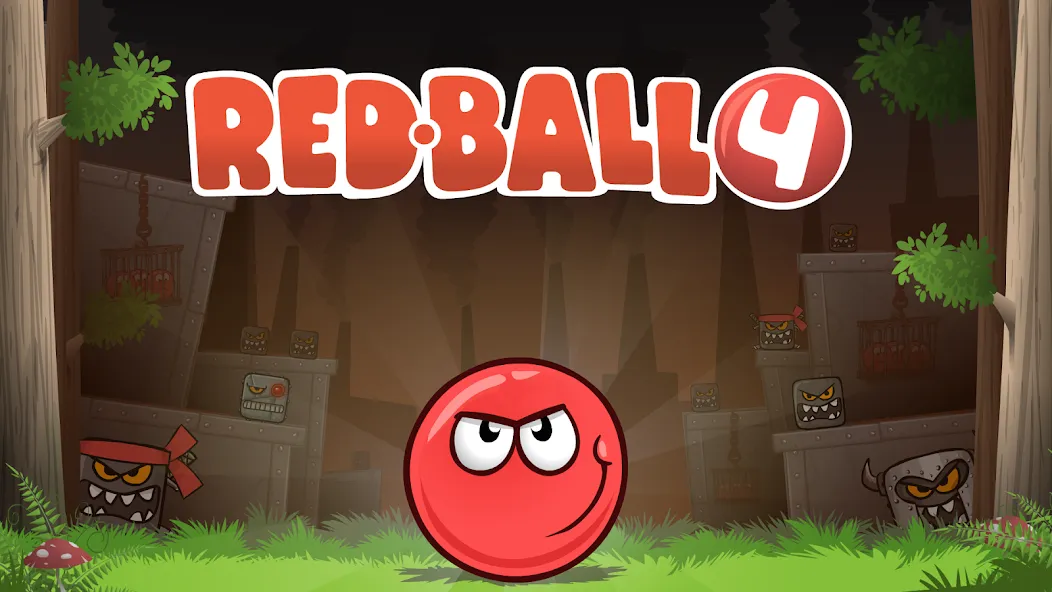 Red Ball 4 (Рэд Болл 4)  [МОД Много денег] Screenshot 1