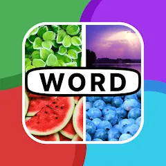 Скачать взлом 4 Pics 1 Word: Guessing Games [МОД Menu] на Андроид