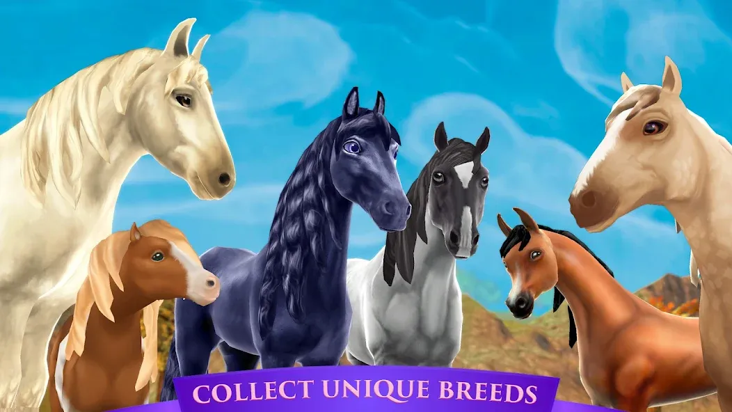 Horse Riding Tales - Wild Pony (Хорс Райдинг Тейлс)  [МОД Unlimited Money] Screenshot 1