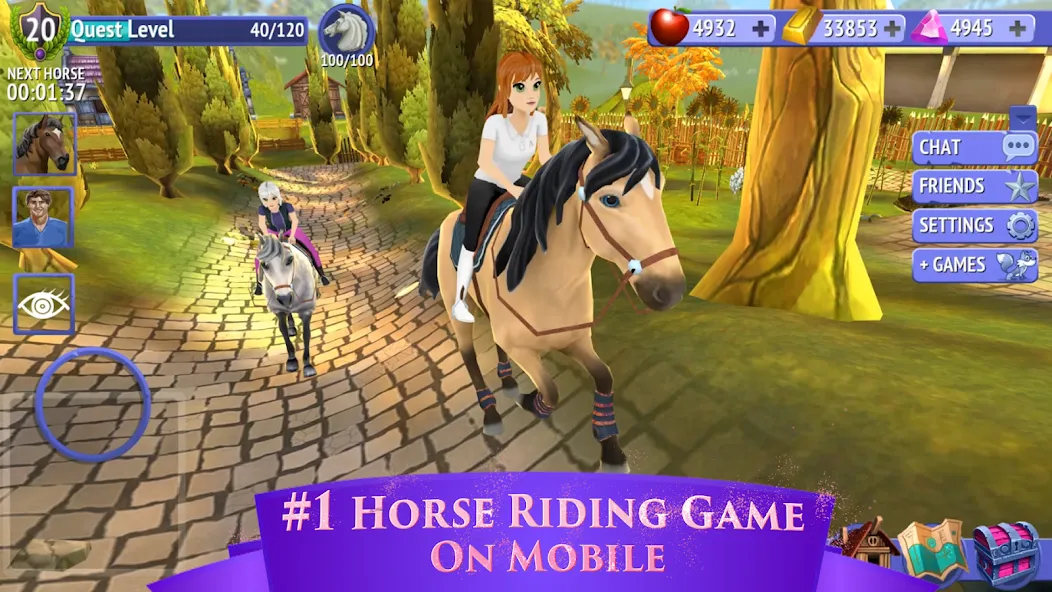 Horse Riding Tales - Wild Pony (Хорс Райдинг Тейлс)  [МОД Unlimited Money] Screenshot 3