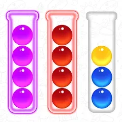 Скачать взлом Ball Sort - Color Puzzle Game (Болл Сорт)  [МОД Unlimited Money] на Андроид