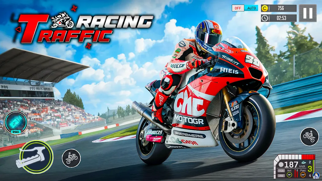 Moto Racing 3d Motorcycle Game (Дерт Байк Рейсинг 3Д)  [МОД Mega Pack] Screenshot 2