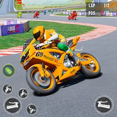 Скачать взлом Moto Racing 3d Motorcycle Game (Дерт Байк Рейсинг 3Д) [МОД Mega Pack] на Андроид