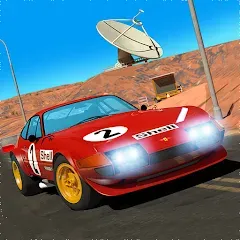 Скачать взлом Rally Car : Extreme Fury Race (Ралли Кар)  [МОД Много монет] на Андроид