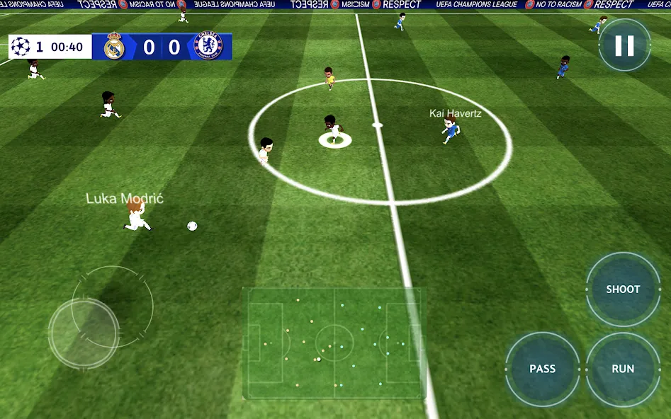 Champions League - UEFA Game (Чемпионс Лига)  [МОД Все открыто] Screenshot 4