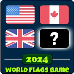 Скачать взлом World Flags Quiz Game (Ворлд Флагс Квиз Гейм)  [МОД Все открыто] на Андроид