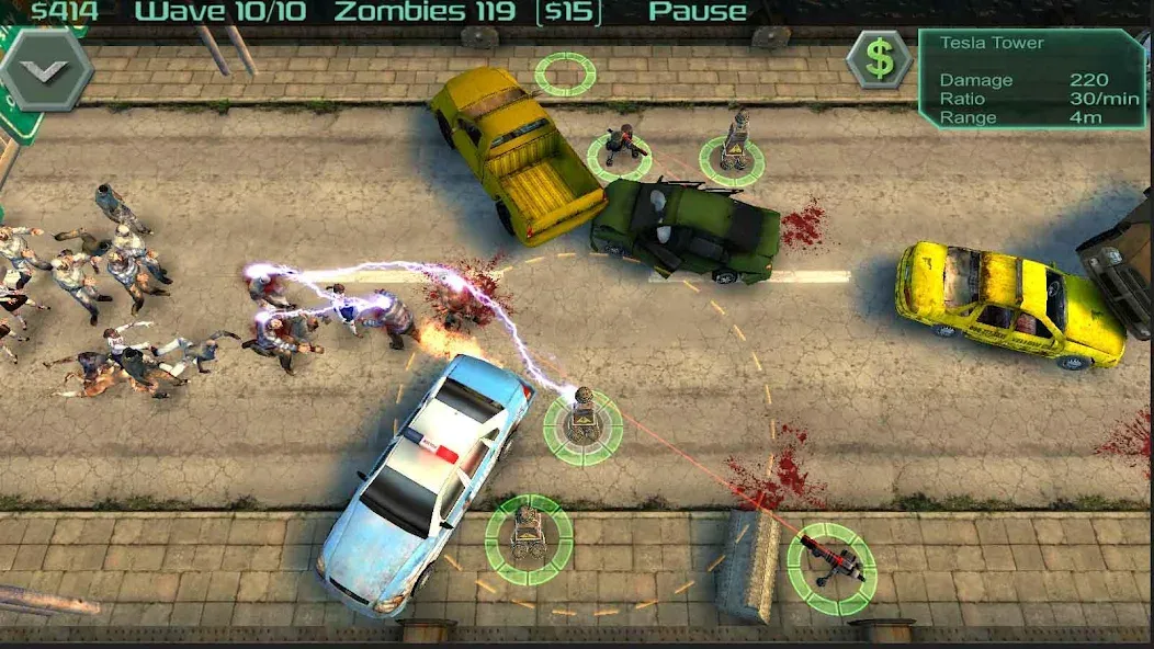 Zombie Defense (Зомби Дефенс)  [МОД Unlimited Money] Screenshot 4