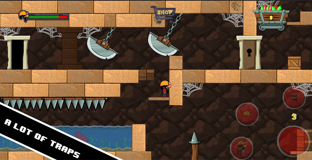 Dan the Dungeon Digger (Дэн Данжн Диггер)  [МОД Меню] Screenshot 1