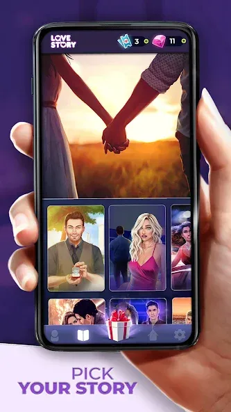 Love Story ® Romance Games (Лав стори)  [МОД Бесконечные деньги] Screenshot 4