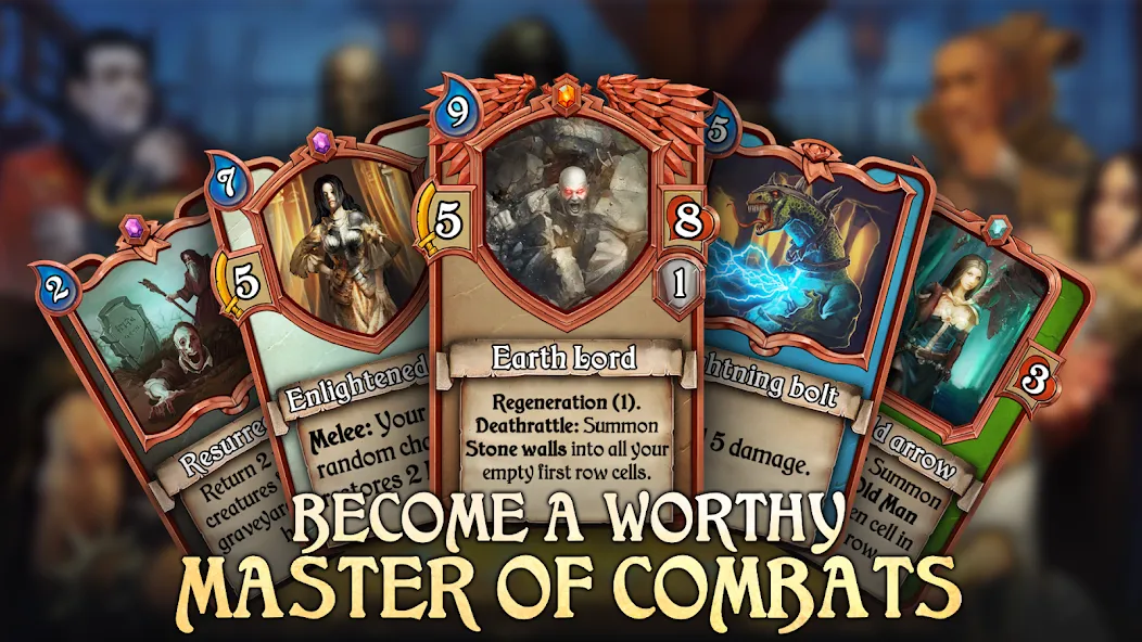 Echo of Combats: CCG (Эхо битв)  [МОД Много денег] Screenshot 1