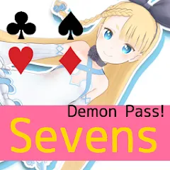 Скачать взлом Sevens card game (Севенс карточная игра) [МОД Много монет] на Андроид