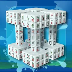 Скачать взлом Stacker Mahjong 3D (Стаккер Маджонг 3Д)  [МОД Много монет] на Андроид