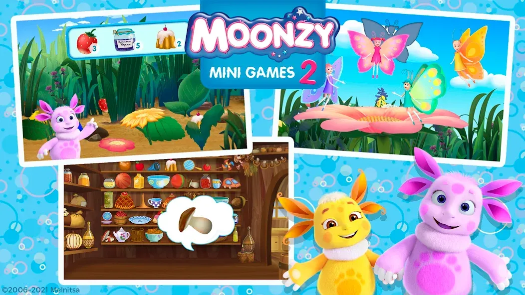 Moonzy: Mini-games for Kids  [МОД Много монет] Screenshot 1