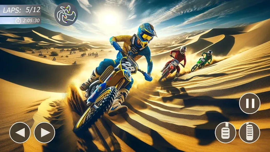 MX Bikes: Motocross Dirt bikes  [МОД Много монет] Screenshot 5