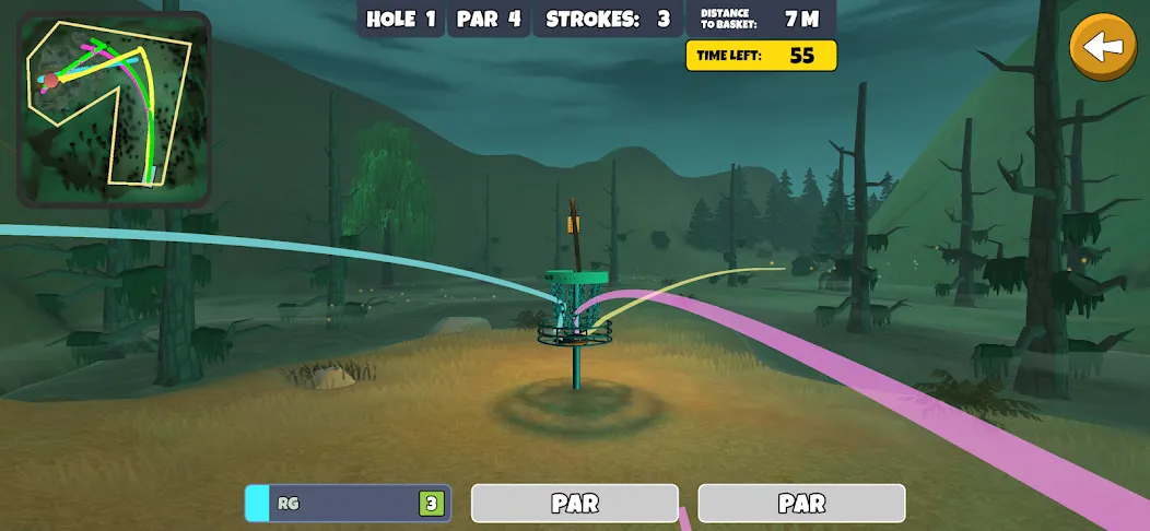 Disc Golf Valley (Диск Гольф Вэлли)  [МОД Много монет] Screenshot 5