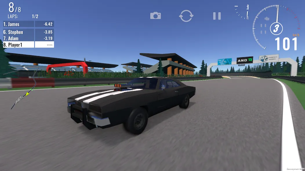 First Racer (Фрст Рейсер)  [МОД Меню] Screenshot 5