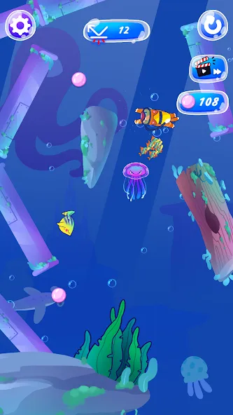 Simba Fishing  [МОД Бесконечные монеты] Screenshot 5