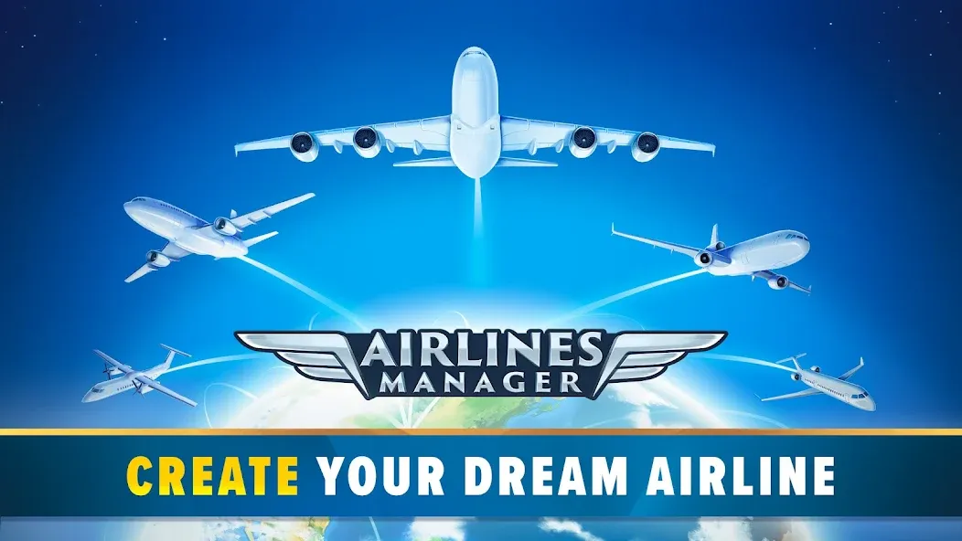 Airlines Manager: Plane Tycoon (Эйрлайнс Менеджер)  [МОД Mega Pack] Screenshot 1