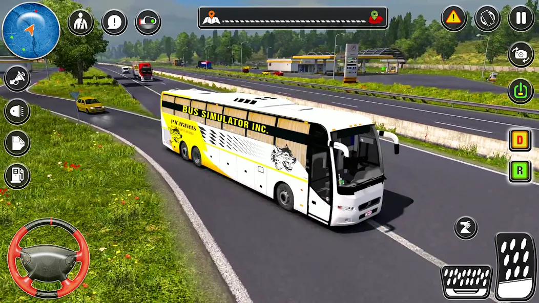 City Coach Bus City Bus Games  [МОД Много денег] Screenshot 1