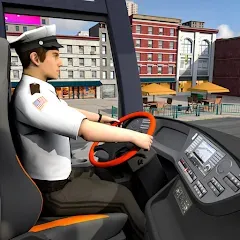 Скачать взлом City Coach Bus City Bus Games [МОД Много денег] на Андроид