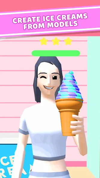 Ice Cream Inc. ASMR, DIY Games  [МОД Много монет] Screenshot 3