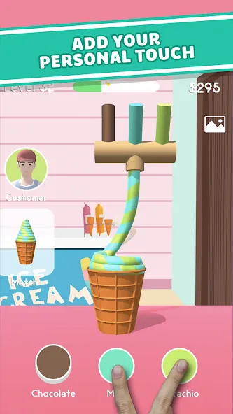 Ice Cream Inc. ASMR, DIY Games  [МОД Много монет] Screenshot 5