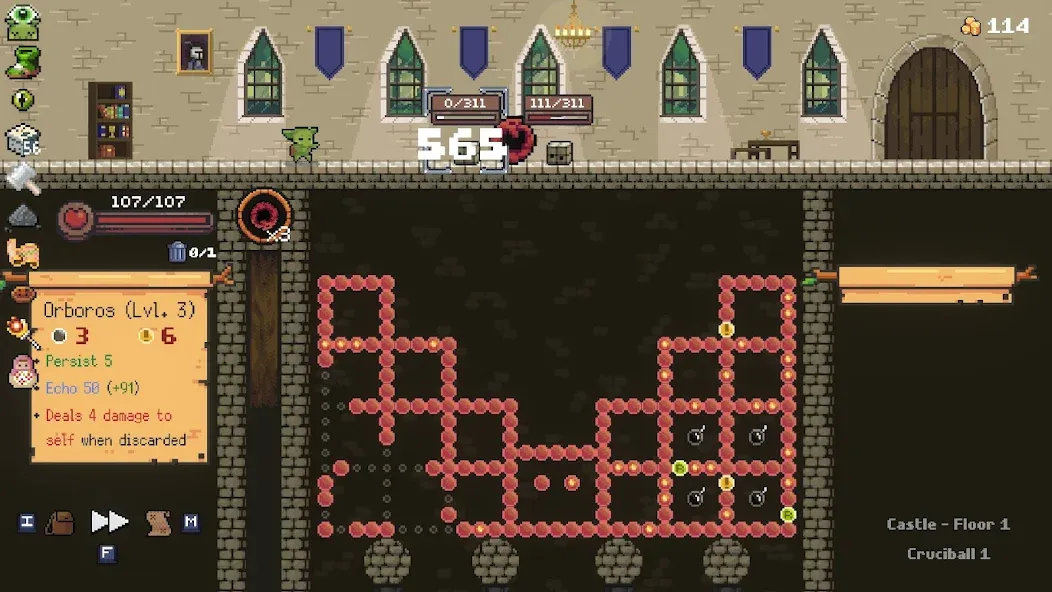 Peglin - A Pachinko Roguelike (Пеглин)  [МОД Все открыто] Screenshot 5