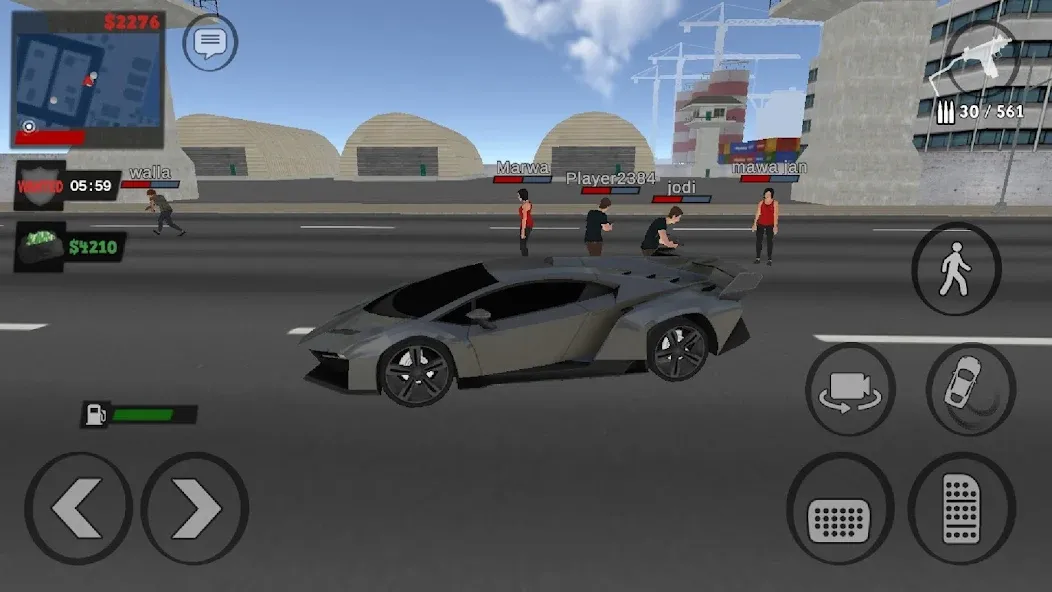 Justice Rivals 3 Cops&Robbers  [МОД Много монет] Screenshot 5