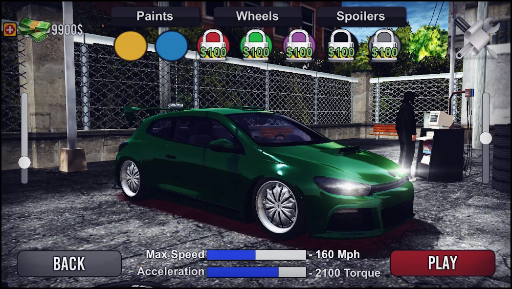 206 Drift Simulator (Дрифт Симулятор)  [МОД Unlocked] Screenshot 3