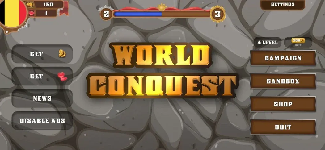 World conquest: Europe 1812 (Всемирное завоевание)  [МОД Бесконечные деньги] Screenshot 5