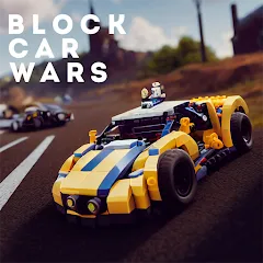 Скачать взлом Block Car Wars Brick Car Crash (Блок Автомобильные Войны Кирпич Автомобильная Авария)  [МОД Unlimited Money] на Андроид