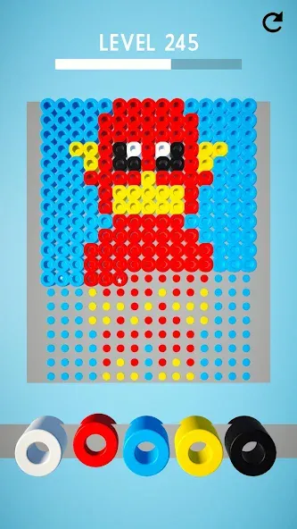 Hama Beads: Colorful Puzzles (Хама бидс)  [МОД Много монет] Screenshot 4