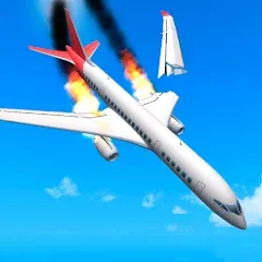 Скачать взлом Plane Crash: Flight Simulator (Плейн Краш)  [МОД Unlimited Money] на Андроид