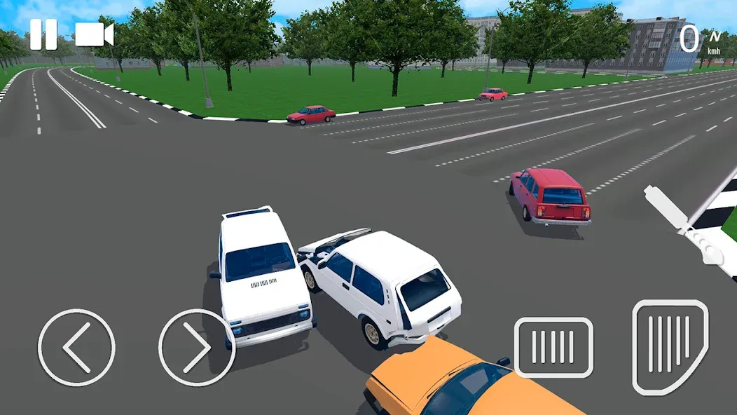 Russian Car Crash Simulator (Рашн Кар Краш Симулятор)  [МОД Mega Pack] Screenshot 5