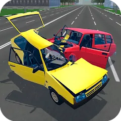 Скачать взлом Russian Car Crash Simulator (Рашн Кар Краш Симулятор) [МОД Mega Pack] на Андроид